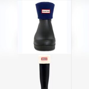 HUNTER Original Fleece Boot Socks Sz Lg Options: Hunter White: Tall, Navy: Short